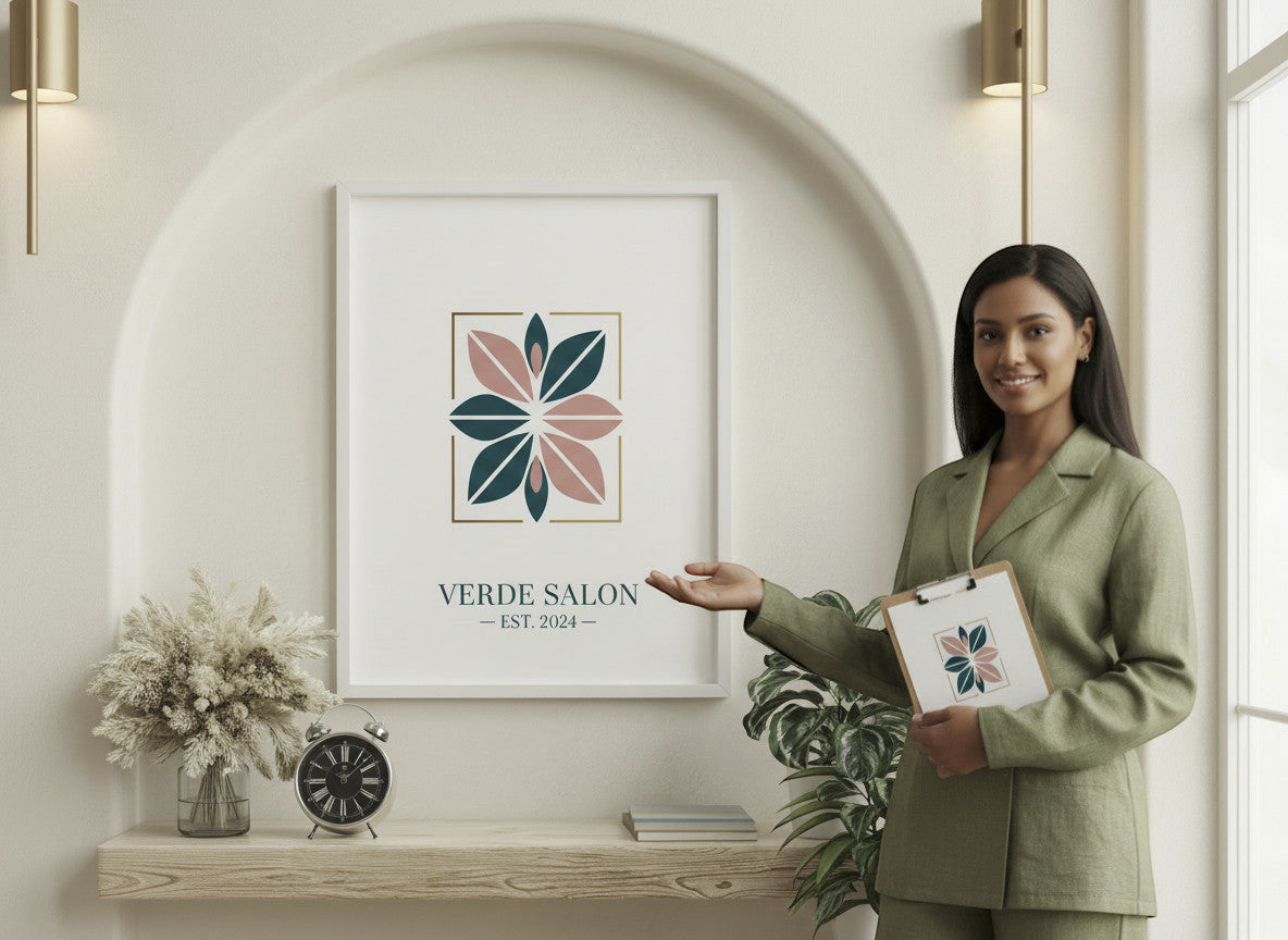 Rejecting Retail Studio custom poster print in a white frame, featuring your uploaded design. Available in gloss or matte finish.