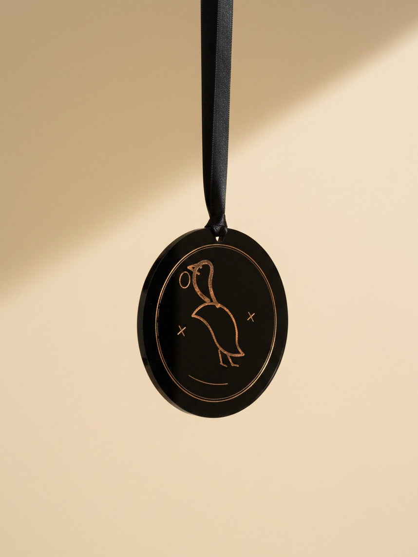 Sankofa Ornament Set of 3 — Personalized Acrylic Keepsakes