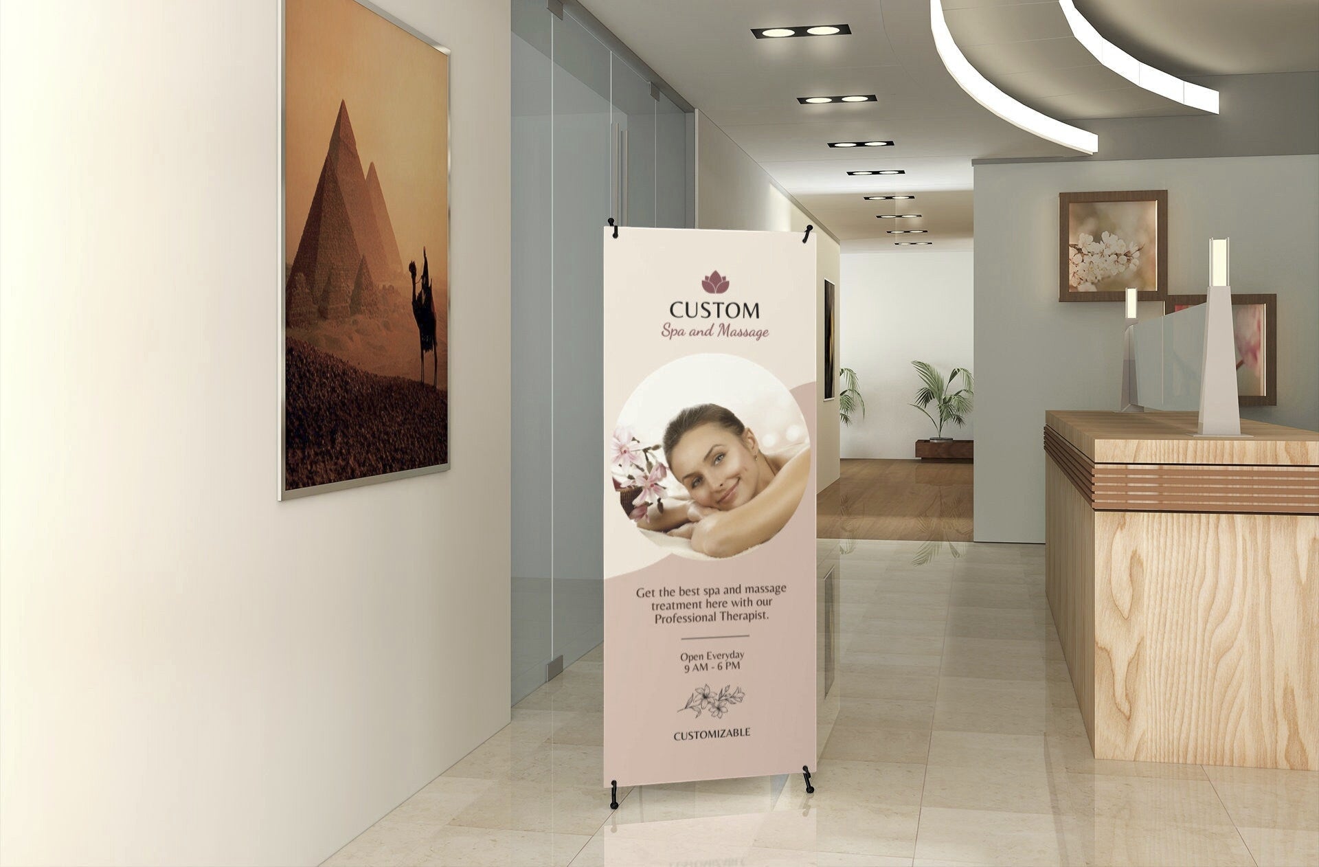 Customizable Retractable Banner — Brand Banner Stand & Roll-Up Print